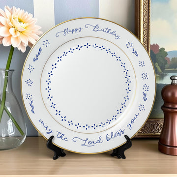 Personalized Porcelain Platter for Mom or Grandma