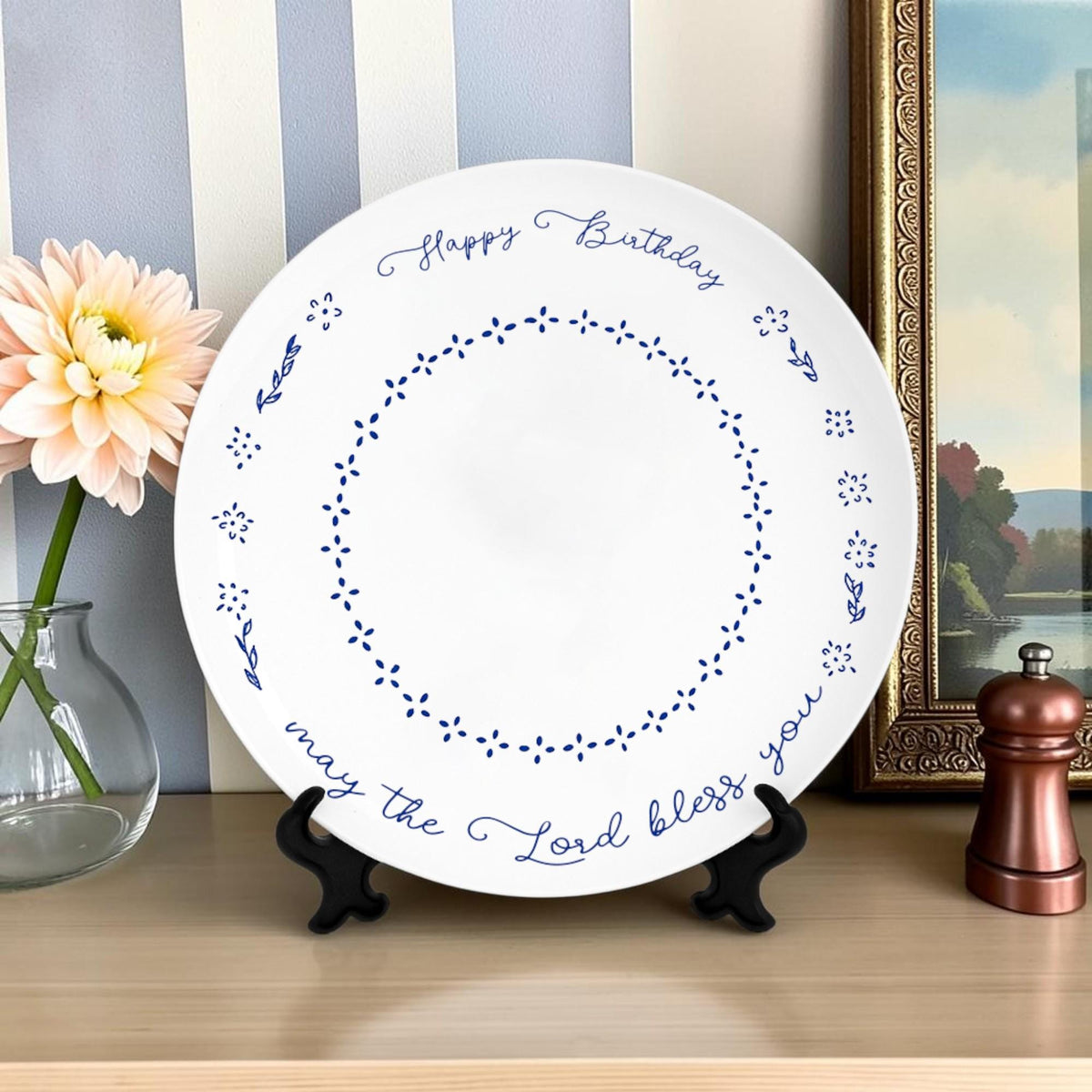 Personalized Porcelain Platter for Mom or Grandma