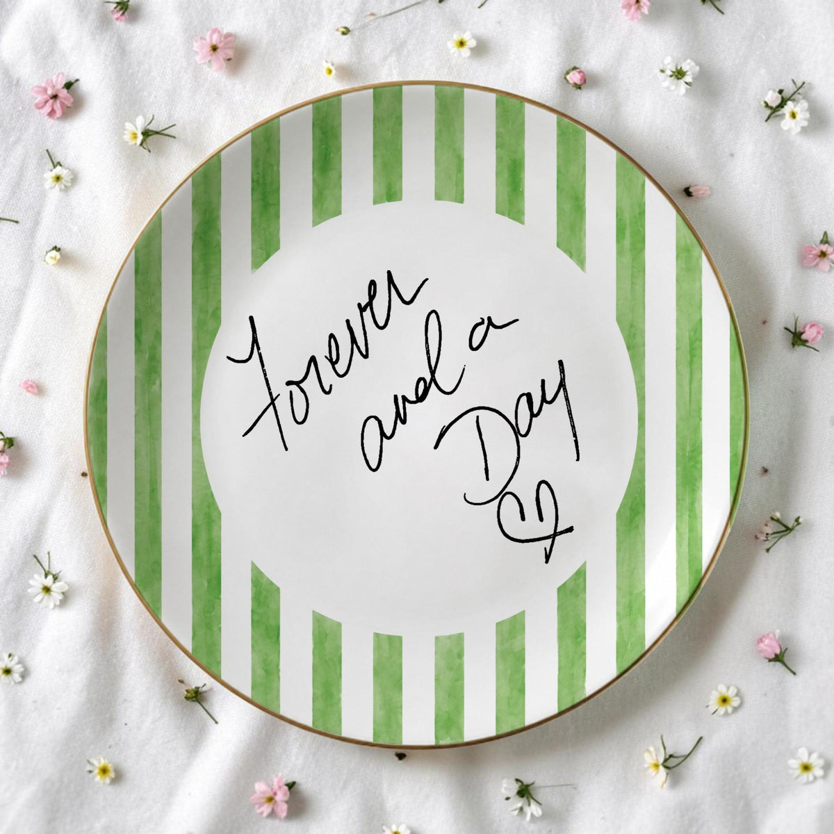 Personalized Handwriting Ceramic Ring Dish, Memorial Keepsake